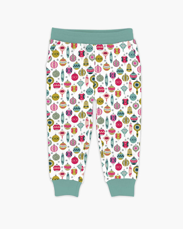 Tiny Christmas Ornaments Bamboo Jogger