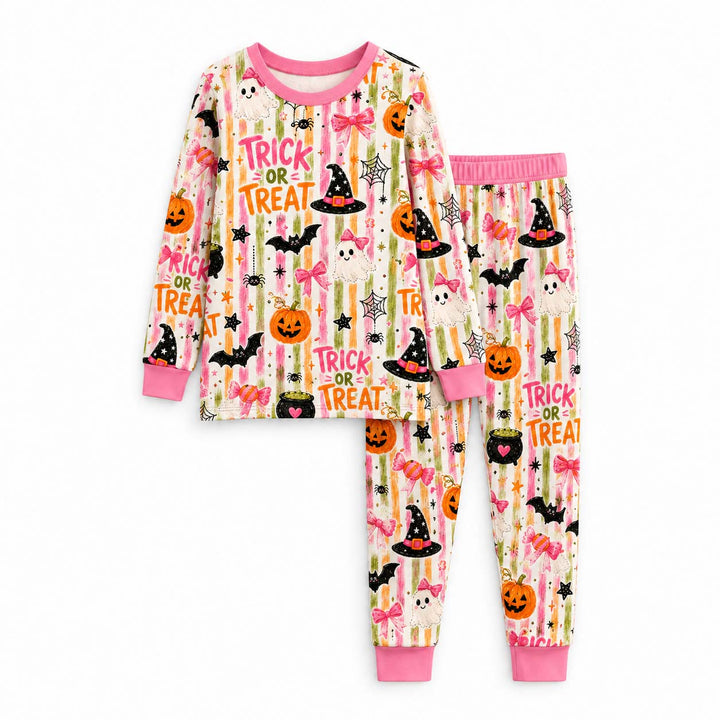 Trick Treat Magic Bamboo Two Piece Long Sleeve Pajama Set