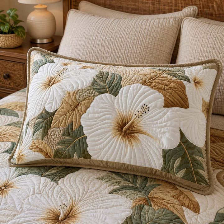 Tropical Escape Bamboo Quilt Pillow Case