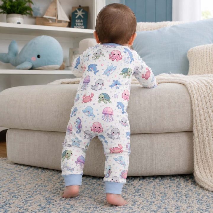 Tropical Ocean Paradise Bamboo Convertible Zippy