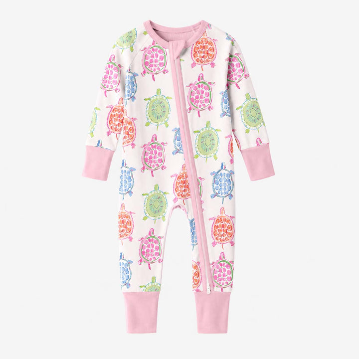 Tropical Turtle Garden Bamboo Convertible Zippy