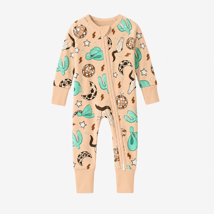 Turquoise Desert Disco Cowgirl Bamboo Convertible Zippy