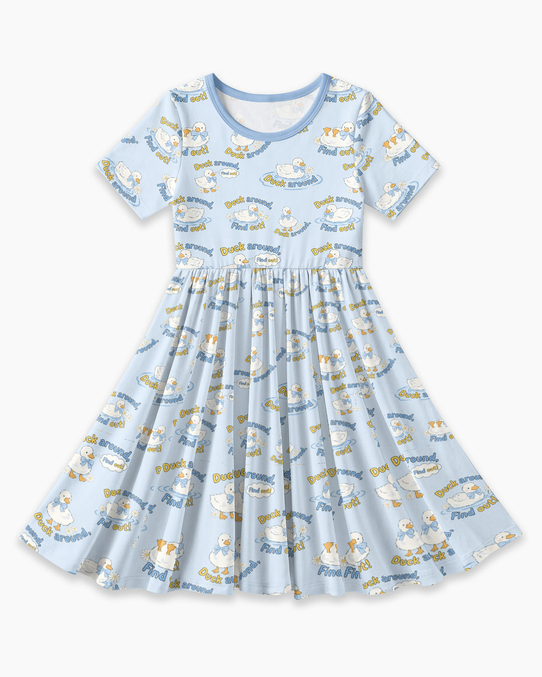 The Duck Around Bamboo Twirl Dress
