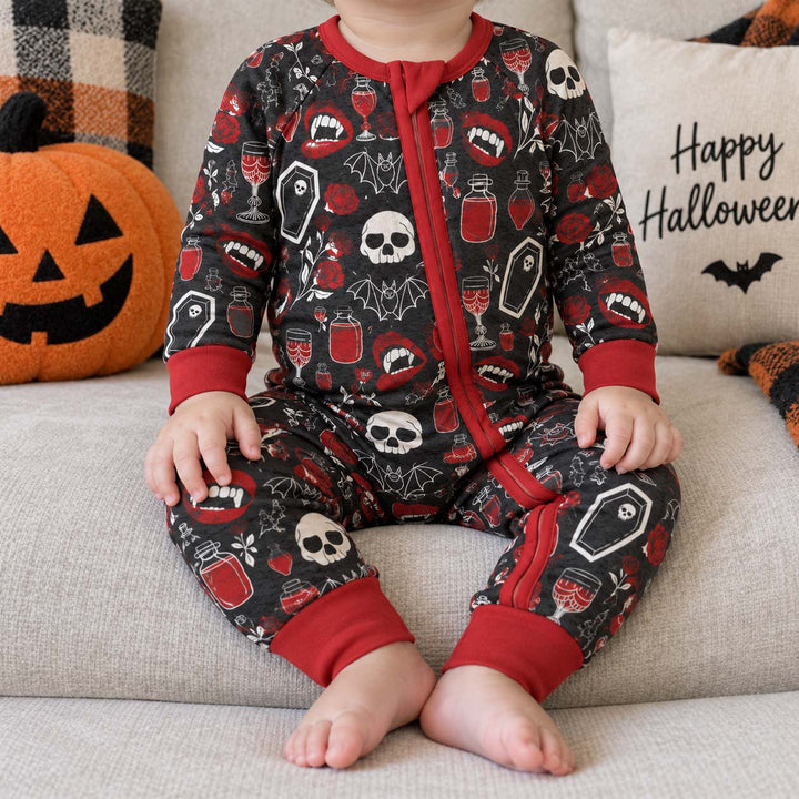 Vampire Rose Gothic Halloween Bamboo Convertible Zippy