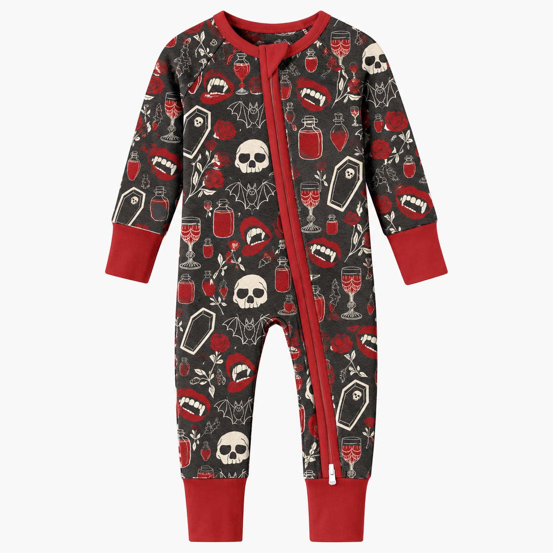 Vampire Rose Gothic Halloween Bamboo Convertible Zippy