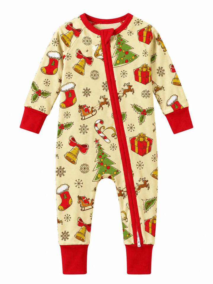 Vintage Christmas Cheer Bamboo Convertible Zippy
