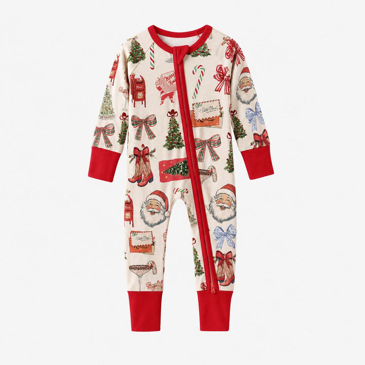 Vintage Christmas Mail Bamboo Convertible Zippy