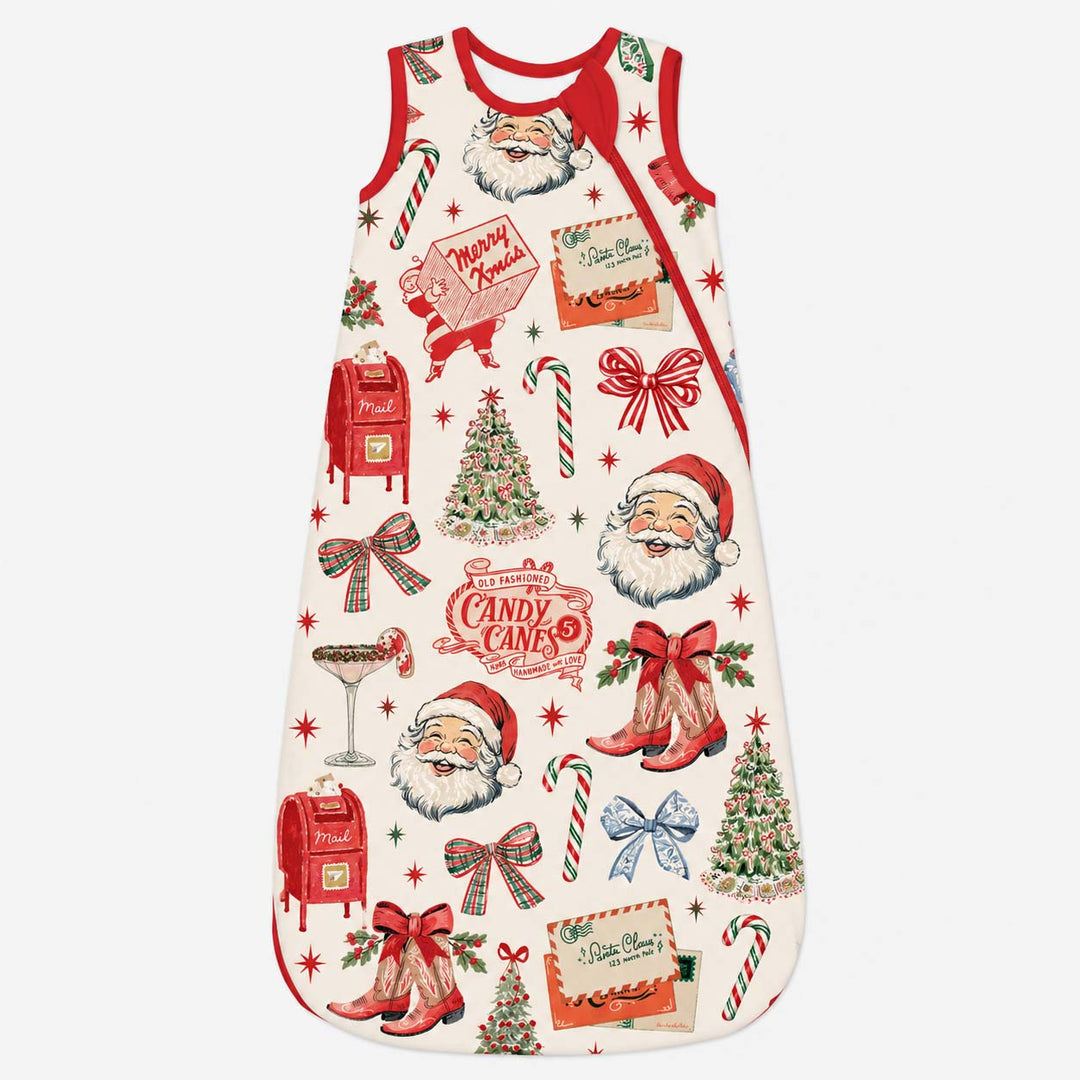 Vintage Christmas Mail Bamboo Sleep Bag