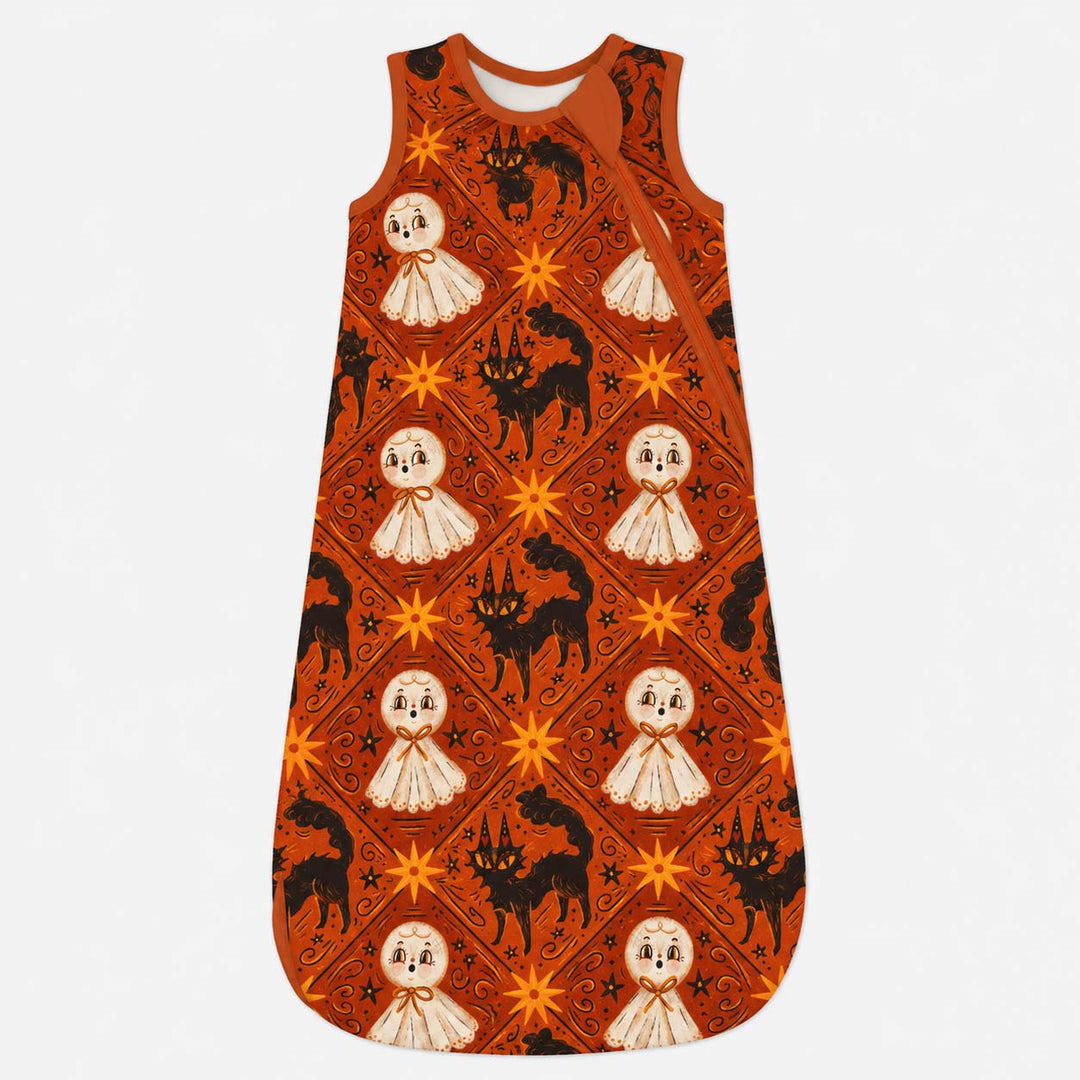 Vintage Ghost Night Bamboo Sleep Bag
