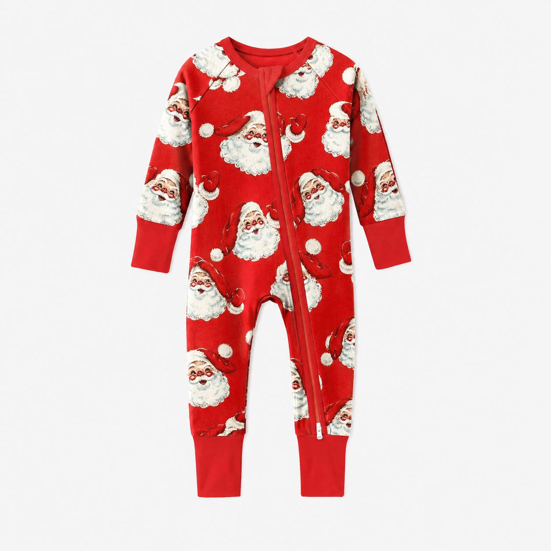 Vintage Jolly Santa Bamboo Convertible Zippy