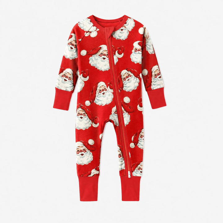 Vintage Jolly Santa Bamboo Convertible Zippy