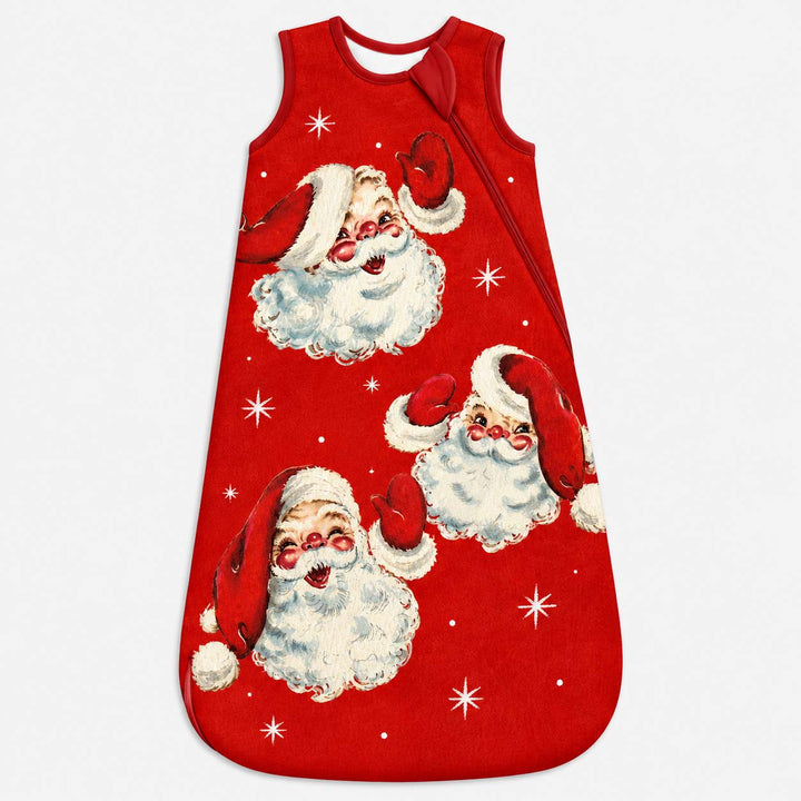 Vintage Jolly Santa Bamboo Sleep Bag
