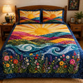 Warm Sunshine Bamboo Quilt Bedding Set