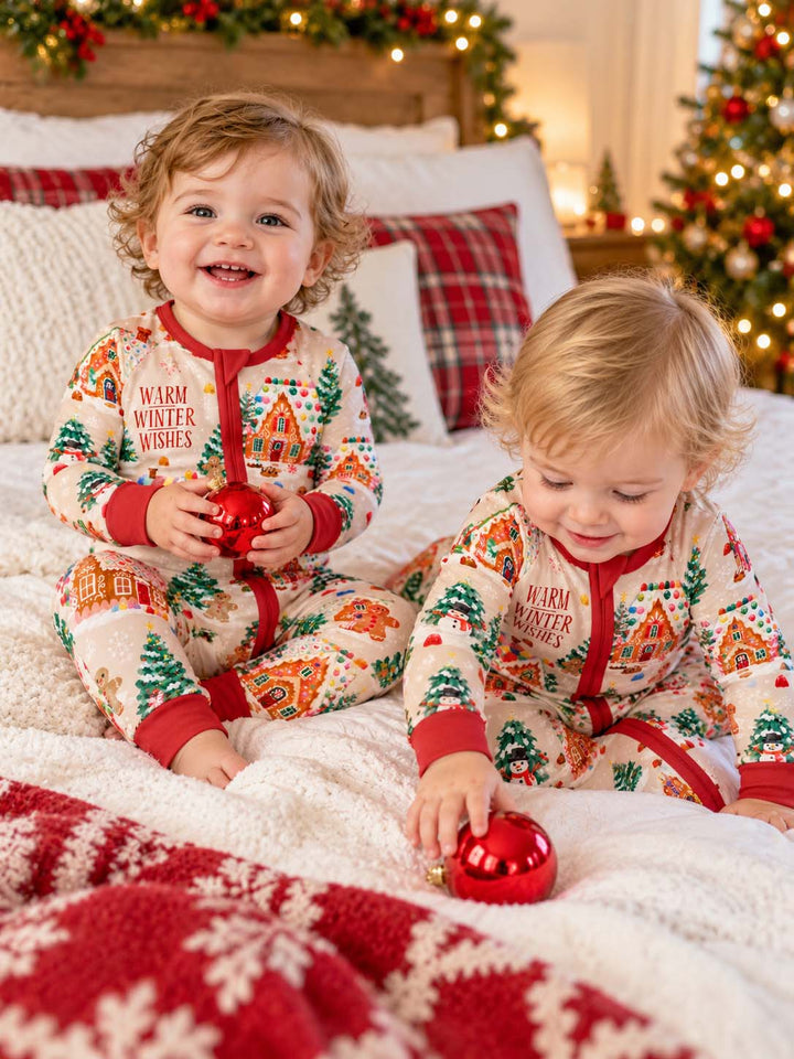 Warm Winter Wishes Bamboo Convertible Zippy