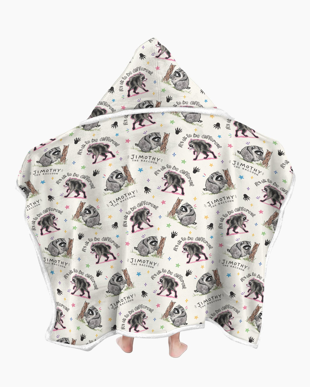 It's Okay to be Jimothy Bamboo Wearable Hooded Blanket
