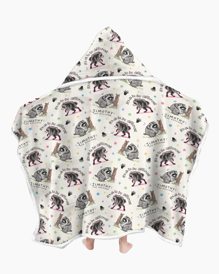It's Okay to be Jimothy Bamboo Wearable Hooded Blanket