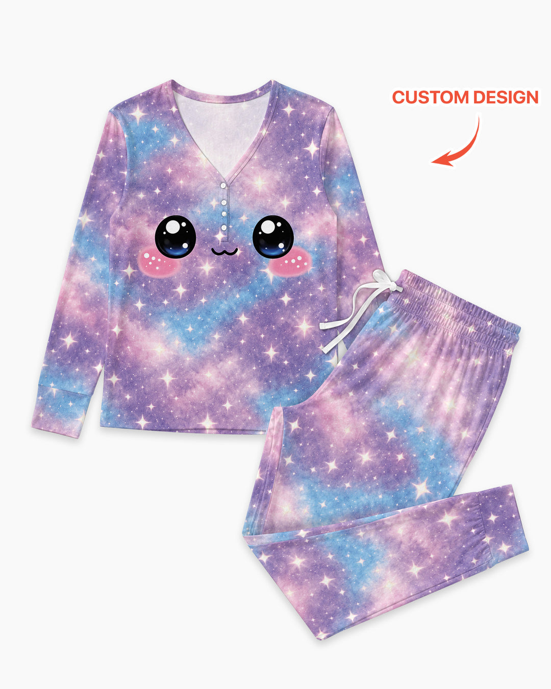 Matching Squishy Dumplings Costume Bamboo Women Pajama Set