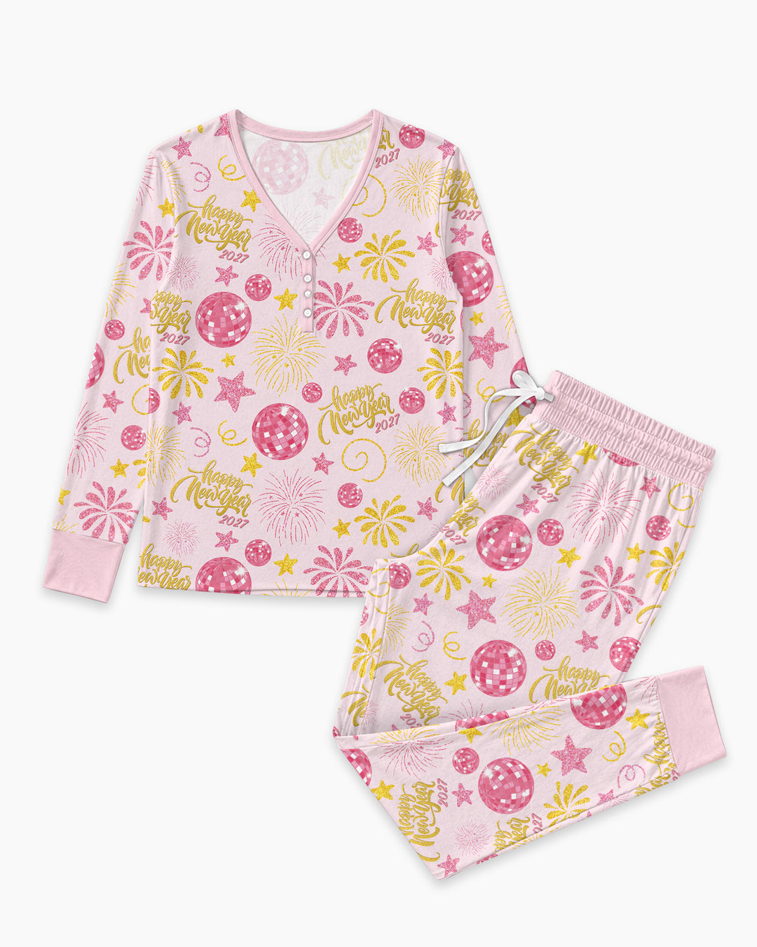 New Year's Eve Celebration 2027  Bamboo Women Pajama Set