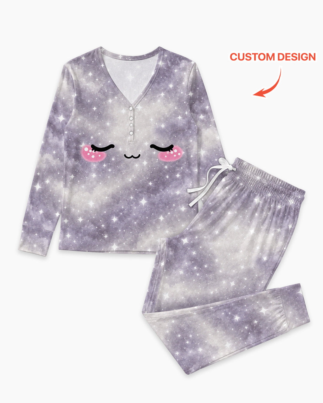 Matching Squishy Dumplings Costume Bamboo Women Pajama Set