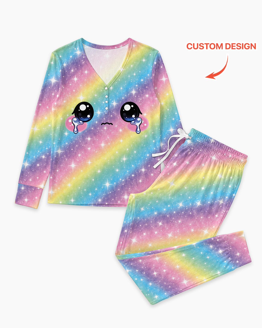 Matching Squishy Dumplings Costume Bamboo Women Pajama Set