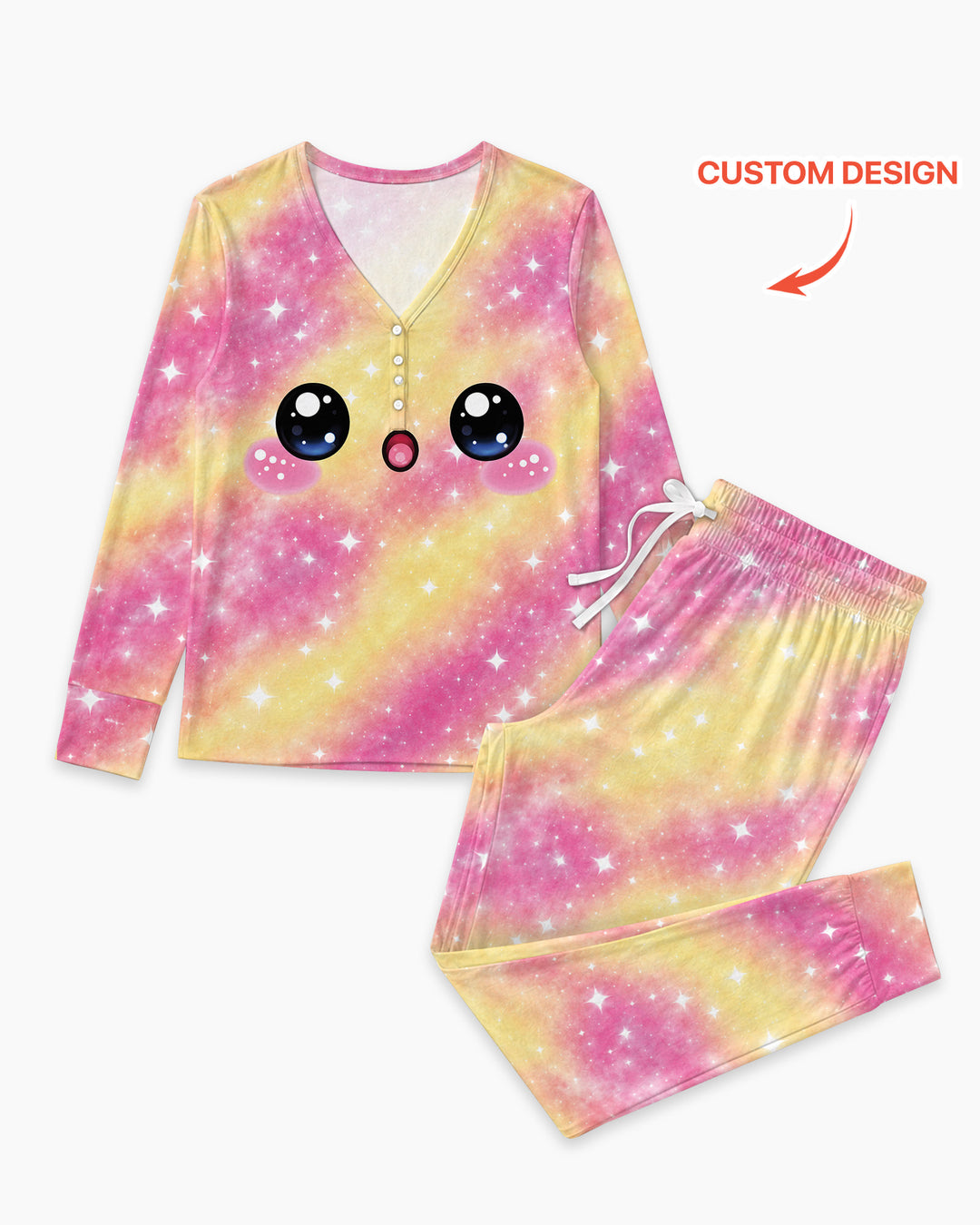 Matching Squishy Dumplings Costume Bamboo Women Pajama Set