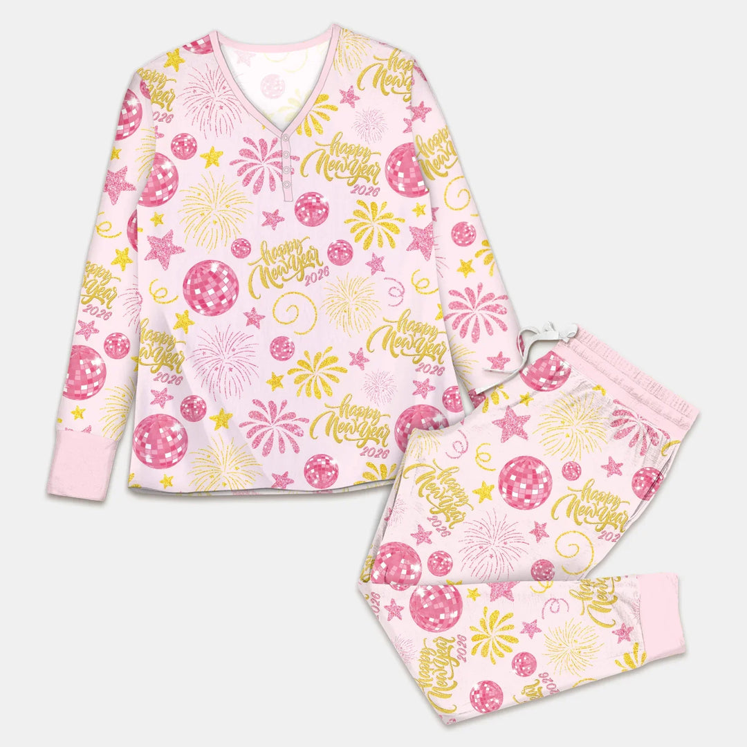 New Year's Eve Celebration Bamboo Women Pajama Set