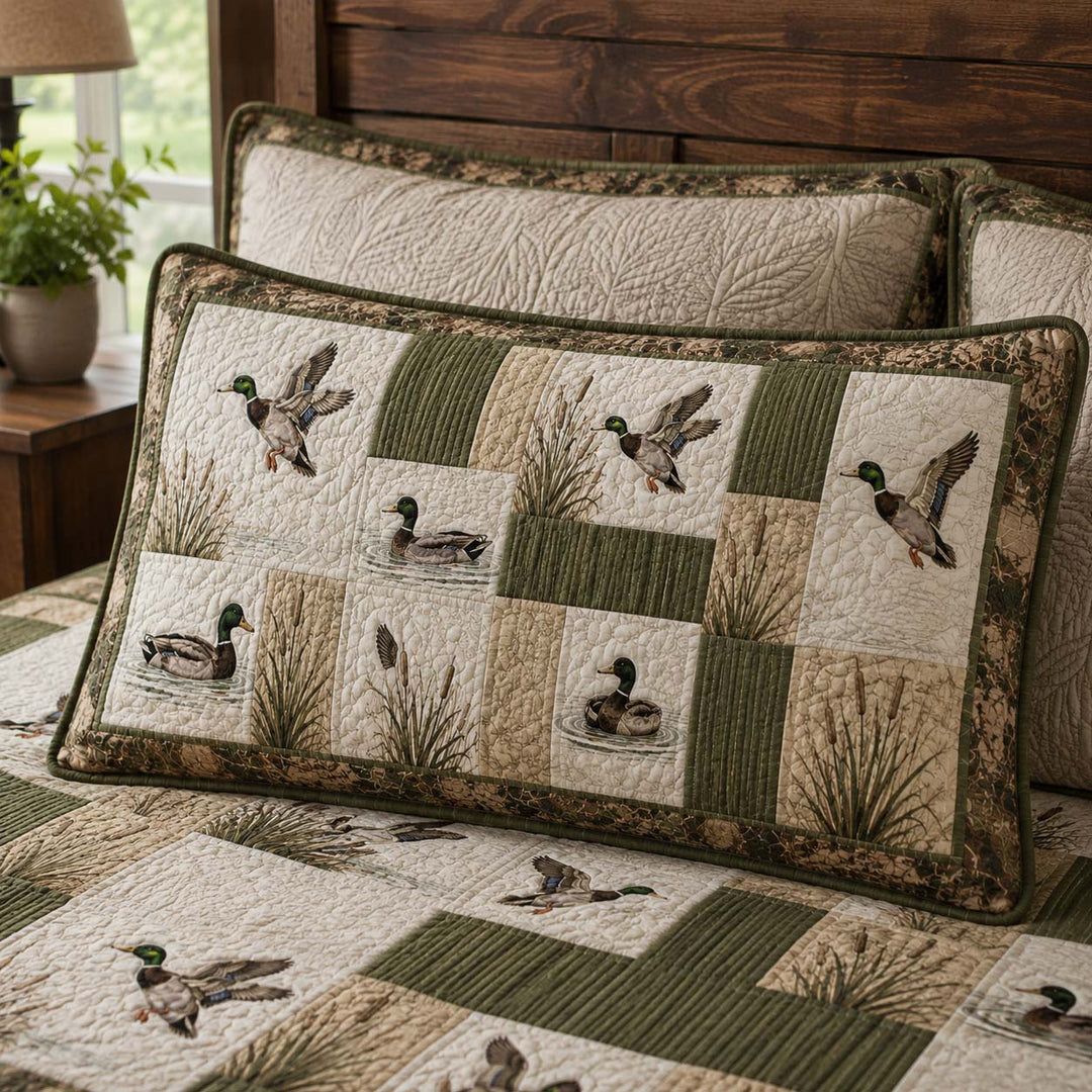Woodland Wings Bamboo Quilt Pillow Case