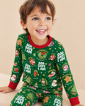 Merry Christmas God Says I Am Bamboo Two Piece Long Sleeve Pyjamas Set