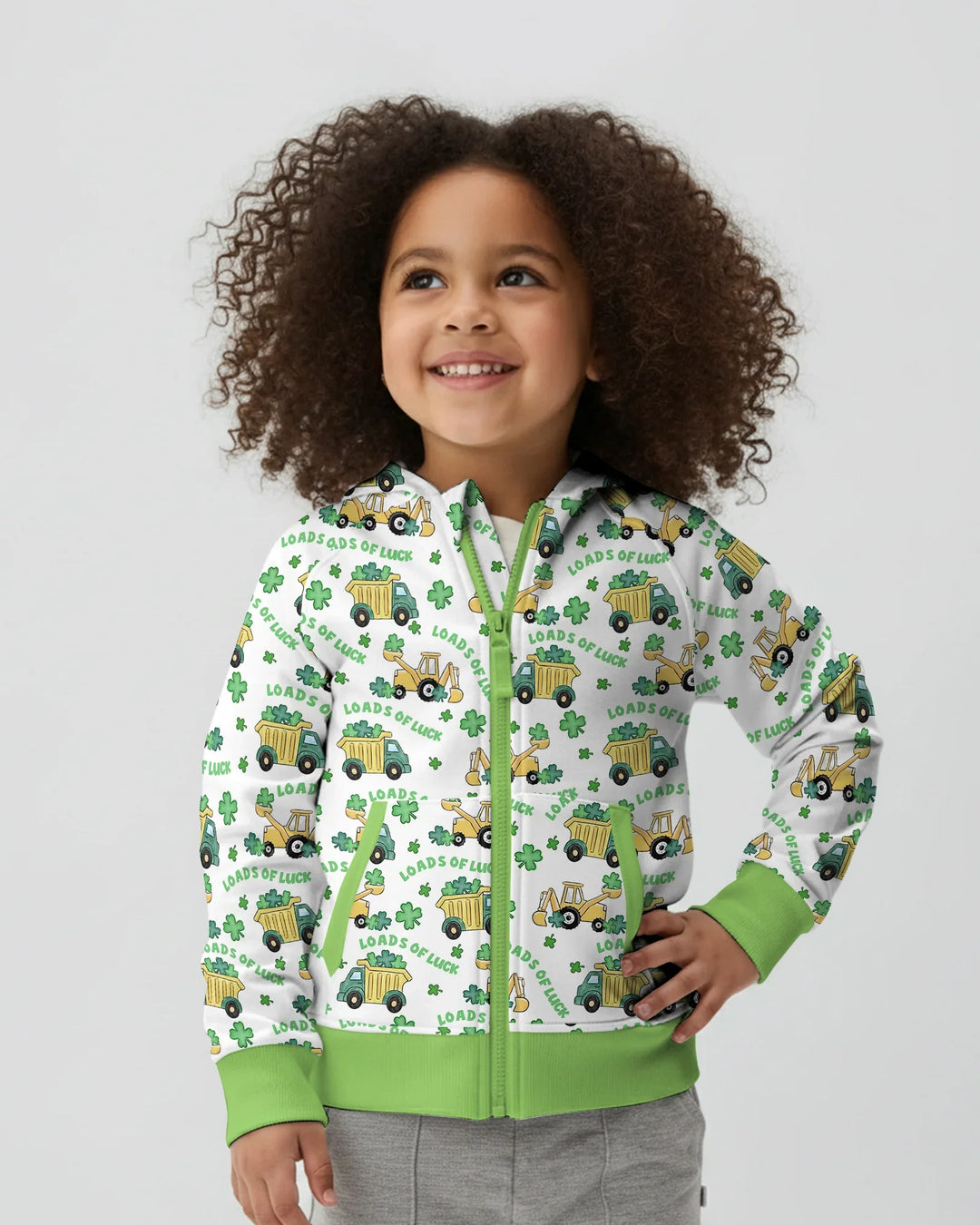 Loads Of Luck Bamboo Zip Hoodie