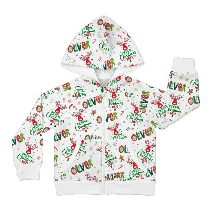 Custom Name "Whimsical Little Things" Bamboo Zip Hoodie