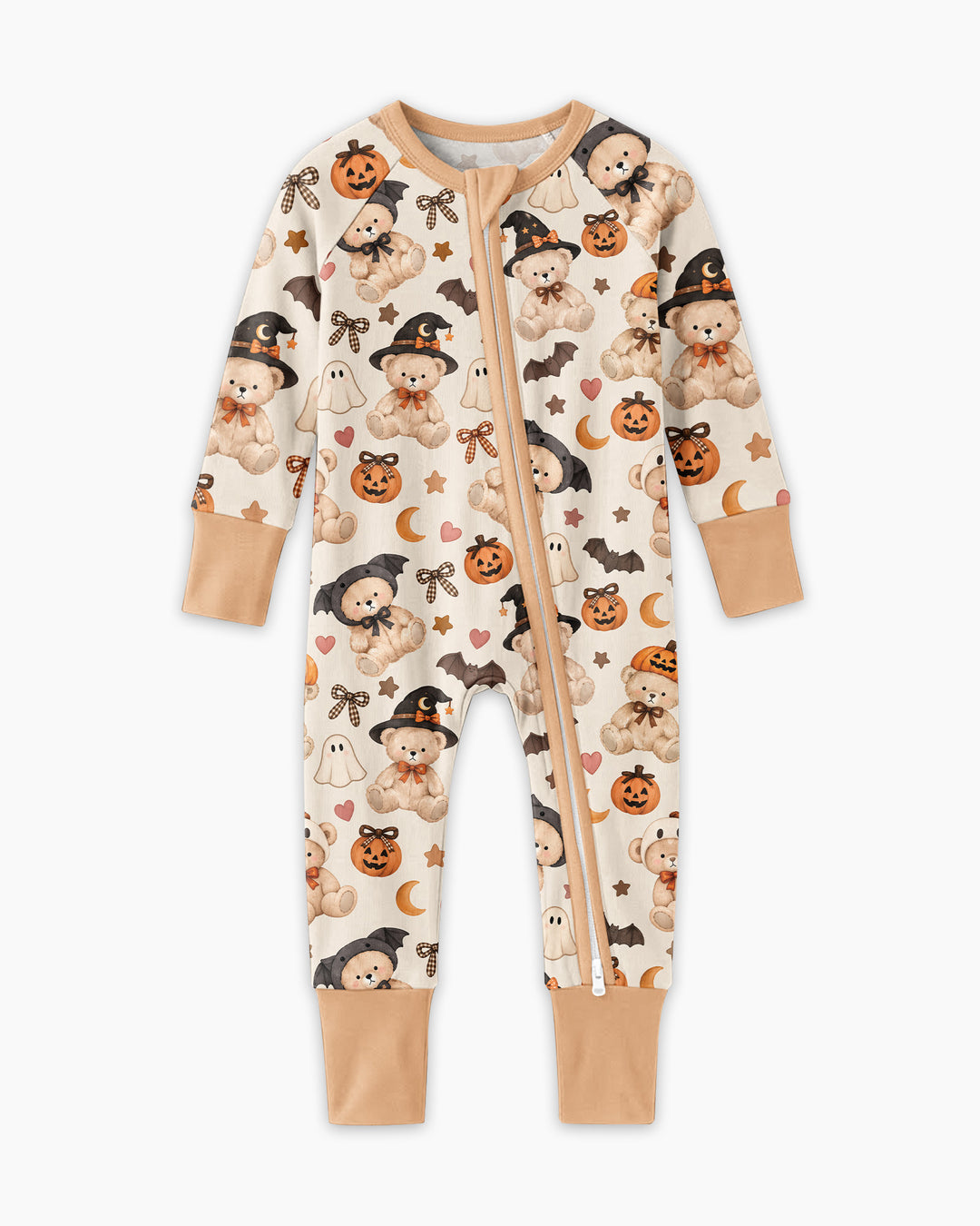 Cozy Coquette Teddy Bear Halloween Bamboo Convertible Zippy