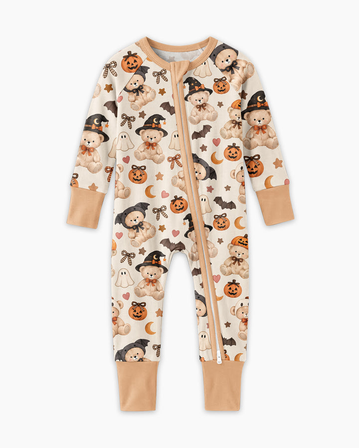 Cozy Coquette Teddy Bear Halloween Bamboo Convertible Zippy