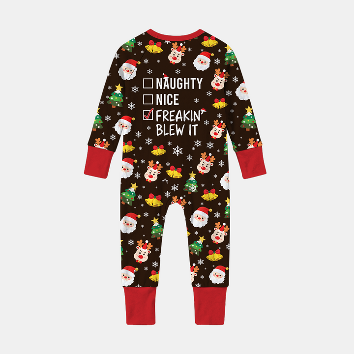 Santa Naughty Nice Bamboo Convertible Zippy