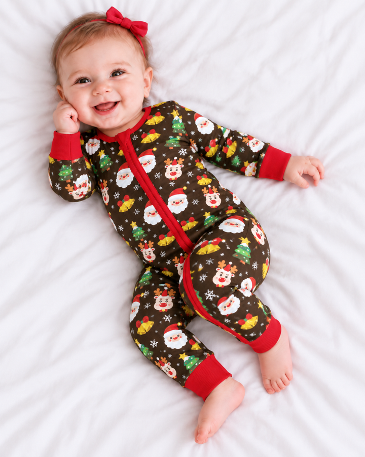 Santa Naughty Nice Bamboo Convertible Zippy