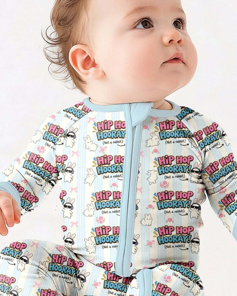 Hip Hop Bunny Bamboo Convertible Zippy