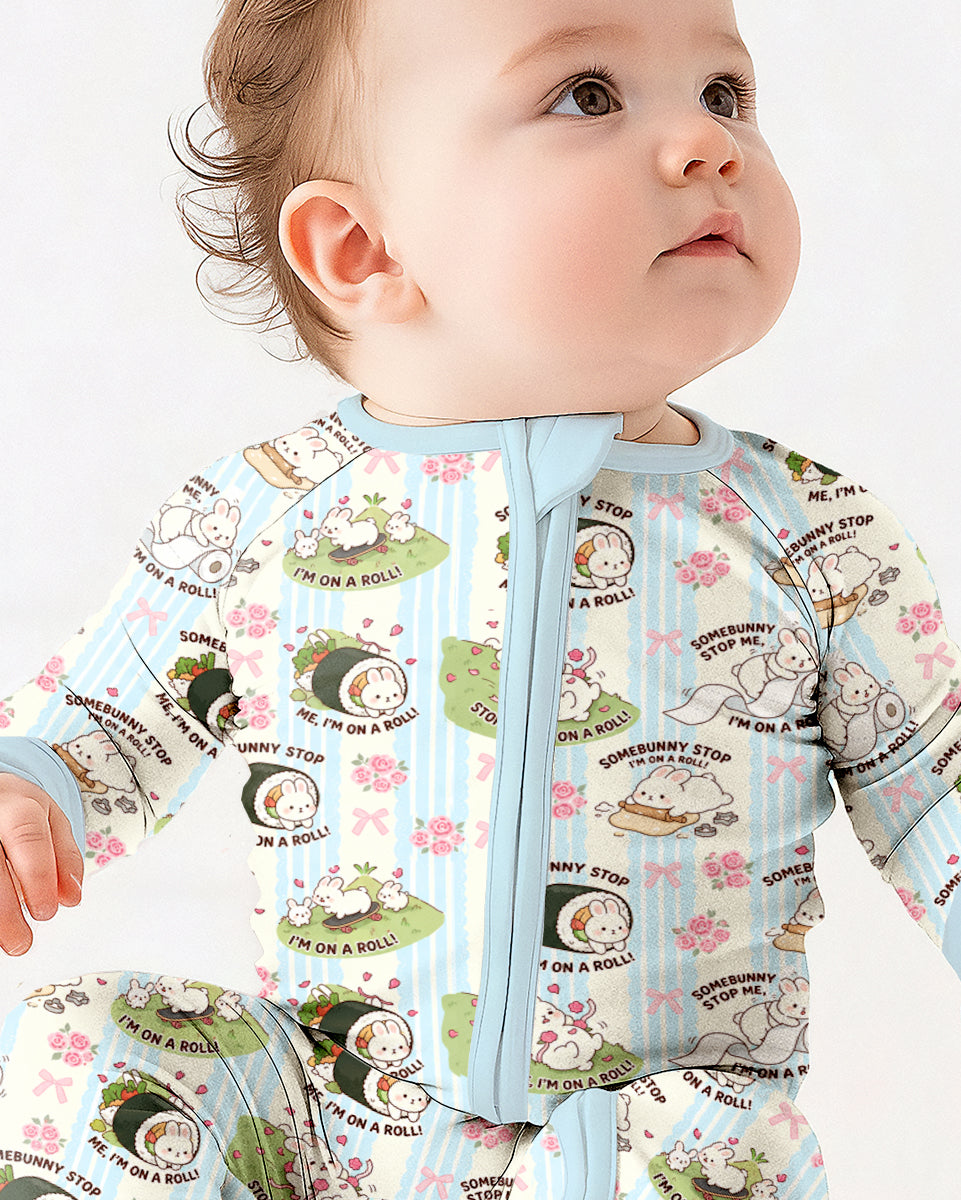 Bunny On A Roll Bamboo Convertible Zippy