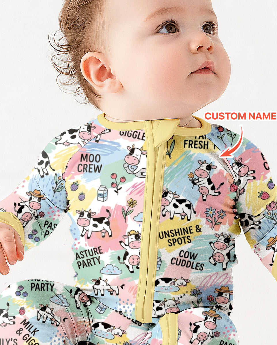 Custom Name Can’t Keep Us In The Barn Bamboo Convertible Zippy