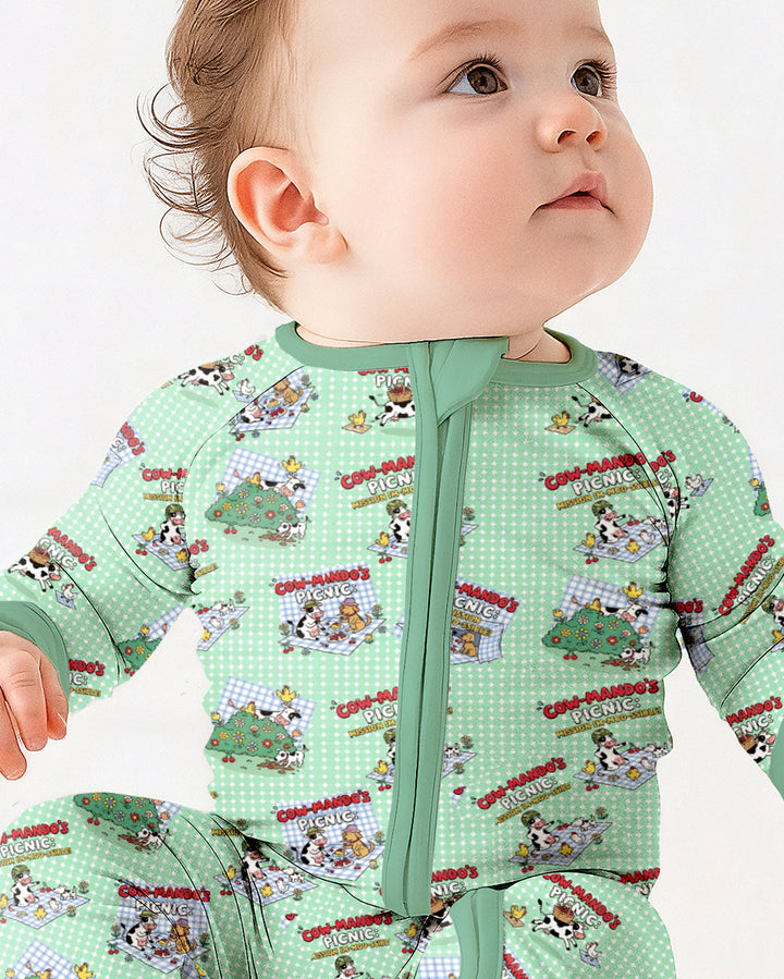Mission Im-moo-sible Bamboo Convertible Zippy