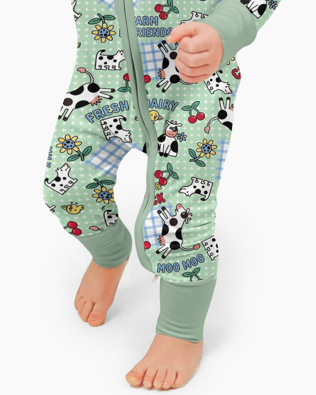 Moo Moo Chick Bamboo Convertible Zippy