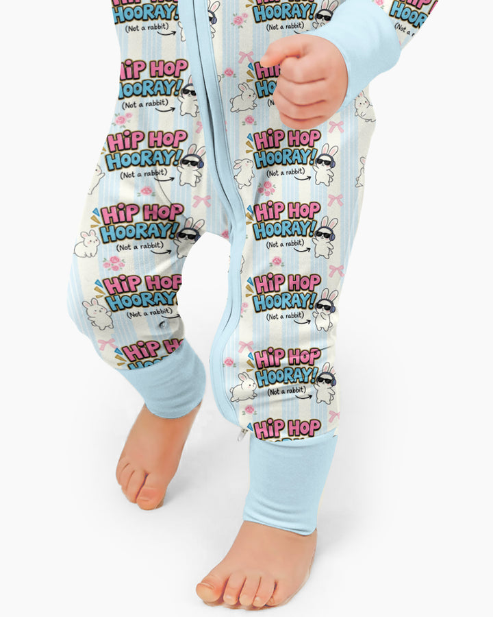 Hip Hop Bunny Bamboo Convertible Zippy