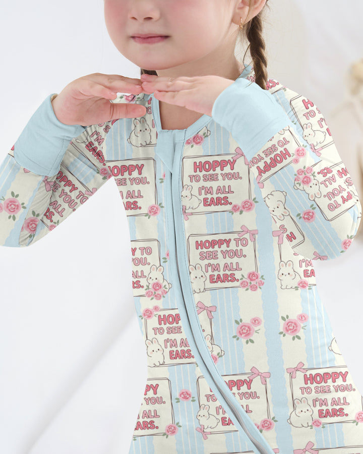 Hoppy To See You Bamboo Convertible Zippy