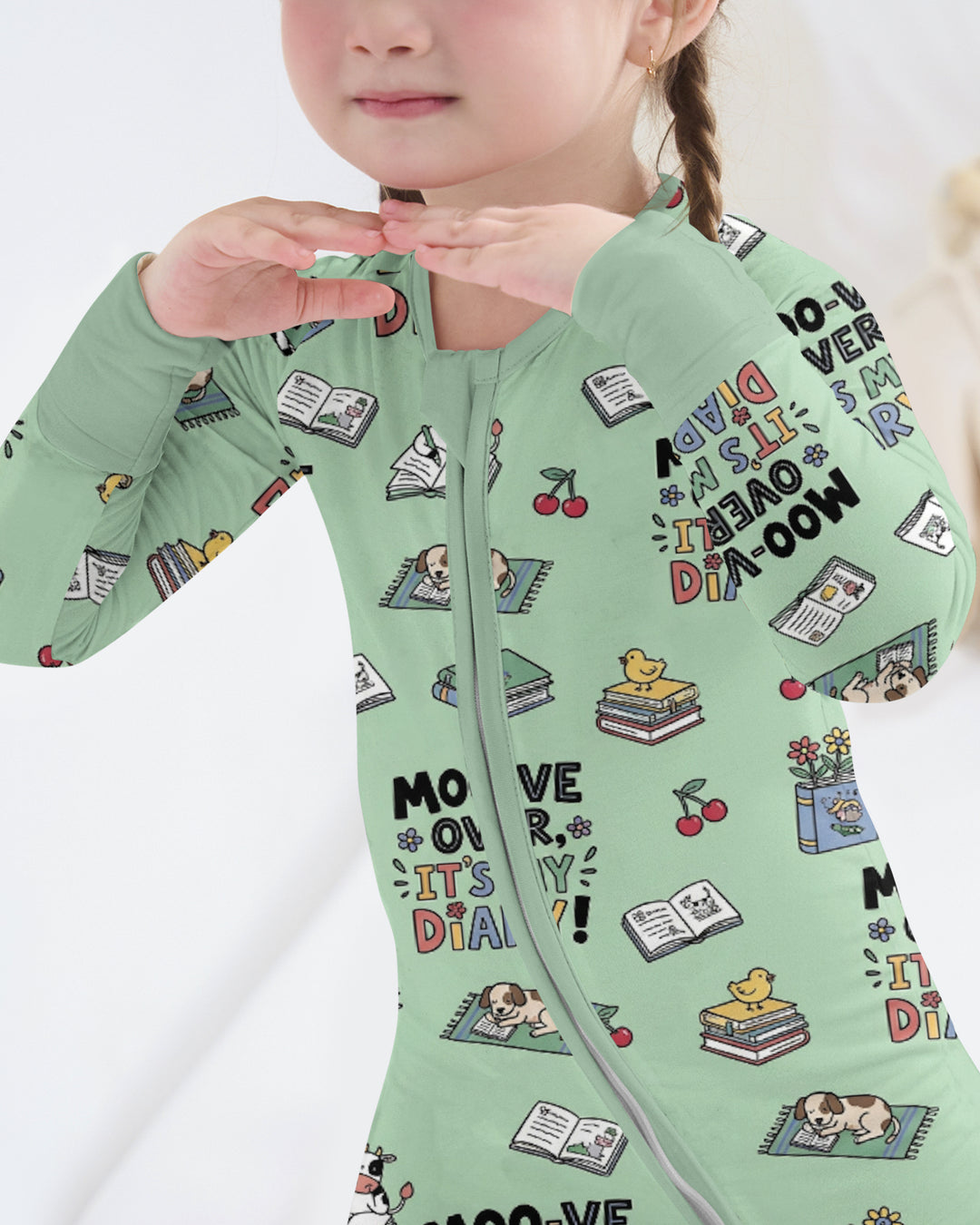 Moove Over Its My Diary Bamboo Convertible Zippy