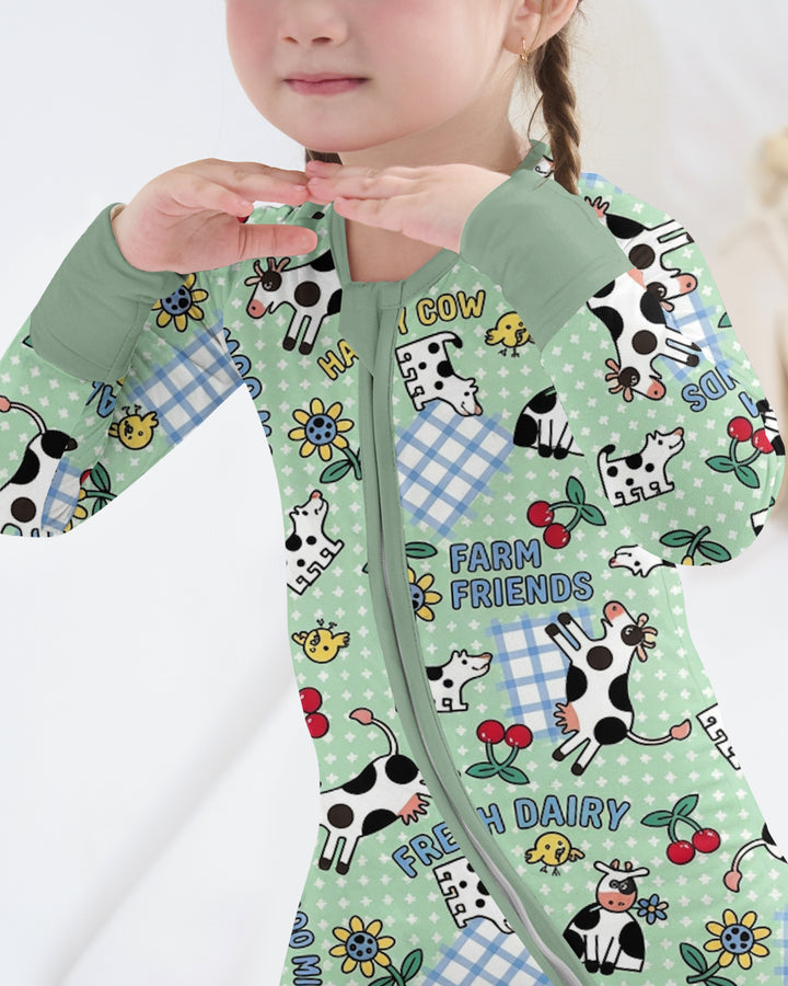 Moo Moo Chick Bamboo Convertible Zippy