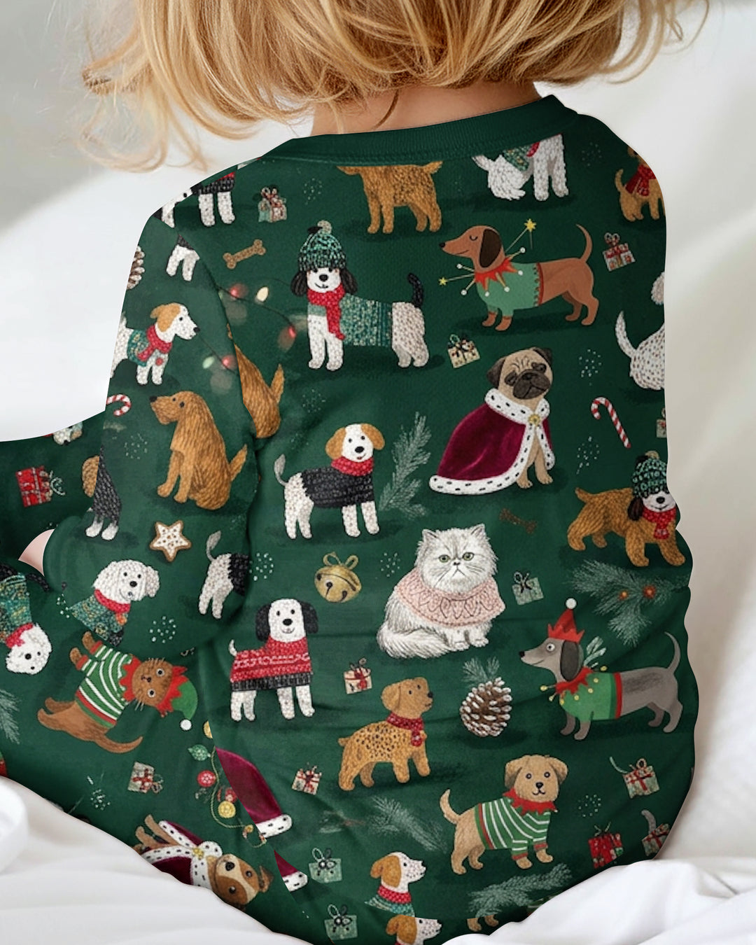 Winter Wonderland Bow Wow Bamboo Convertible Zippy
