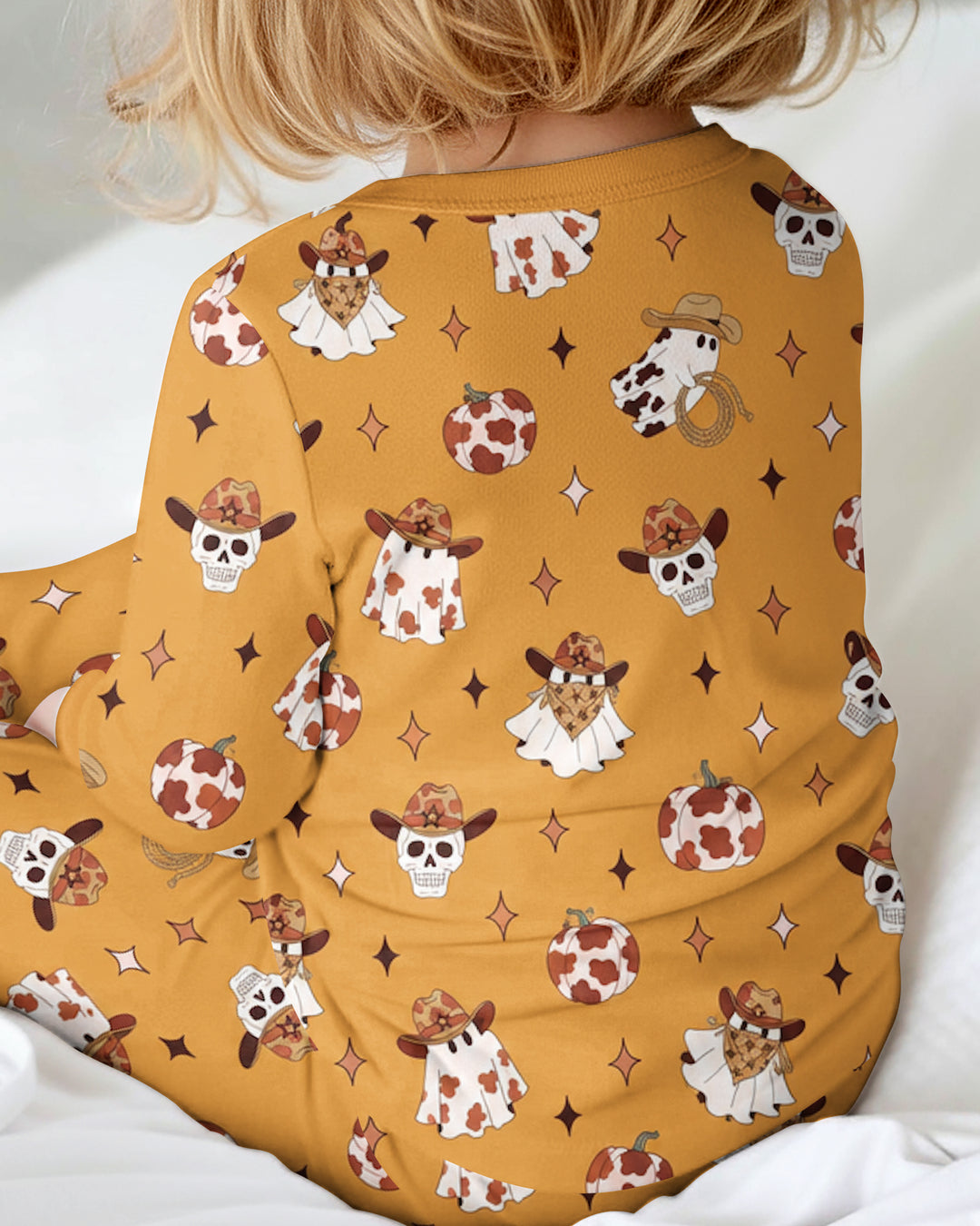 Howdy Spooky Cowboy Bamboo Convertible Zippy
