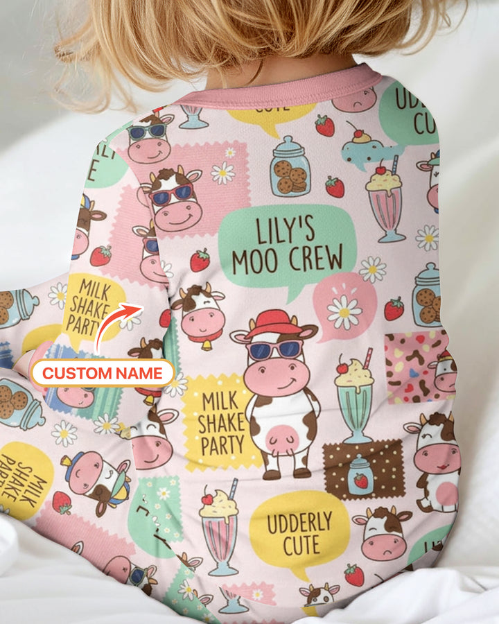 Custom Name The Milkshake Secret Society Bamboo Convertible Zippy