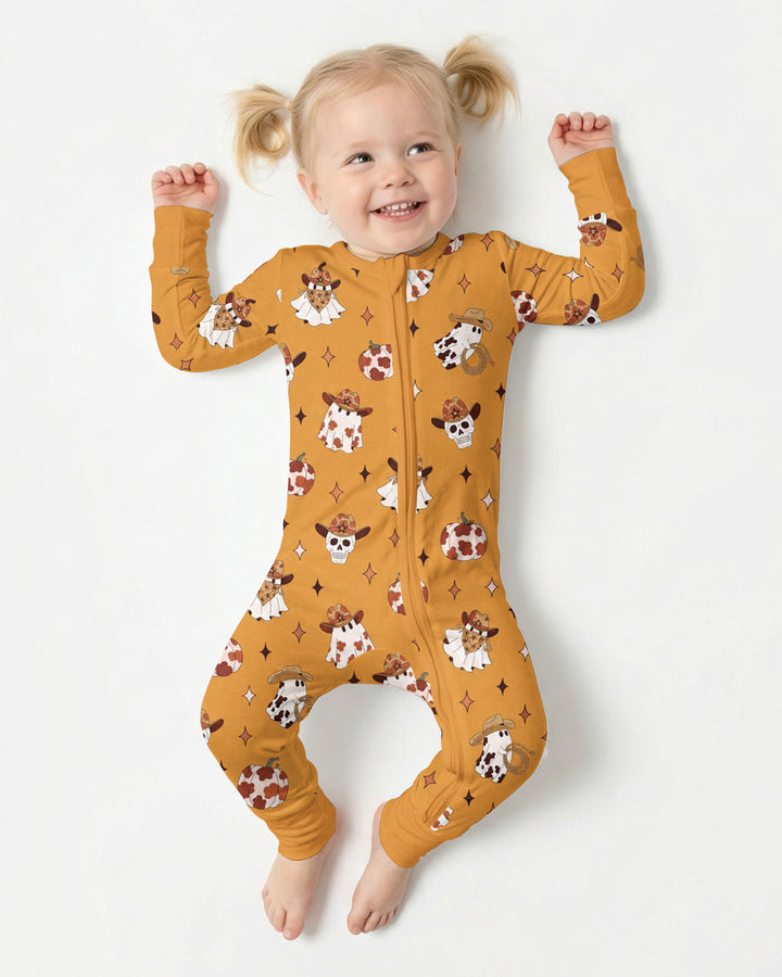 Howdy Spooky Cowboy Bamboo Convertible Zippy