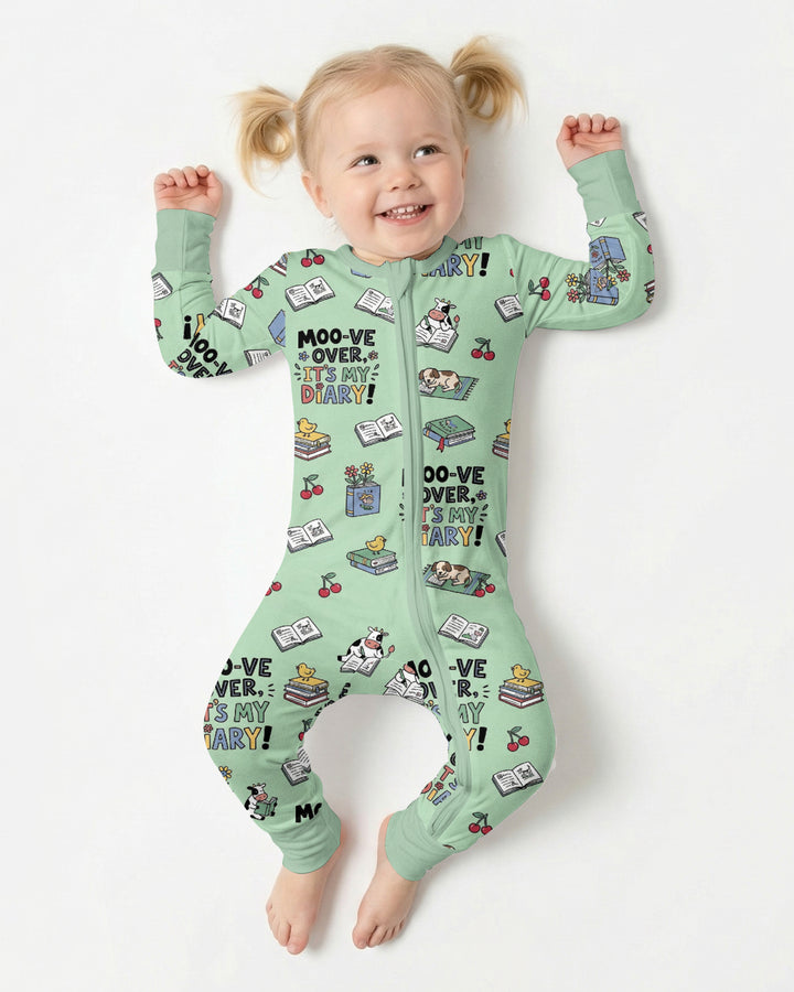 Moove Over Its My Diary Bamboo Convertible Zippy