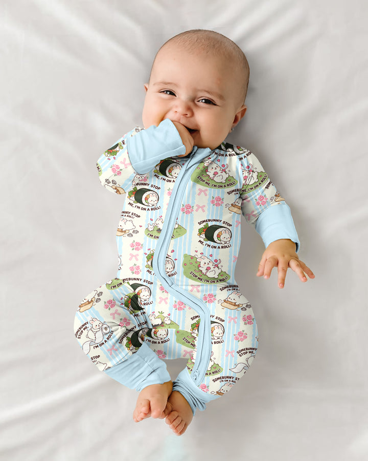 Bunny On A Roll Bamboo Convertible Zippy