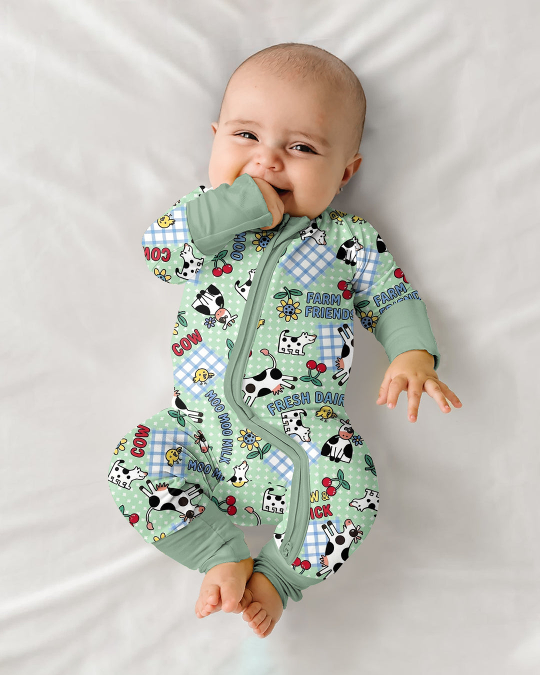 Moo Moo Chick Bamboo Convertible Zippy